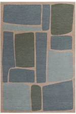 Χαλί Chandilly Pietra Light Blue-Beige-Green Carpet Couture 160X230cm