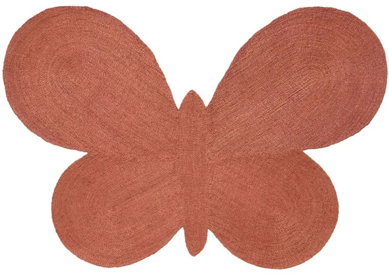 Χαλί Lucia Eames Butterfly Jute Terracotta Nani Marquina 132X90cm