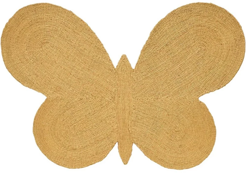 Χαλί Lucia Eames Butterfly Jute Ochre Nani Marquina 132X90cm