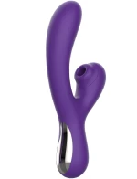 Vibrator Anna G-Spot Vibrating & Sucking Silicon USB Mov Passion