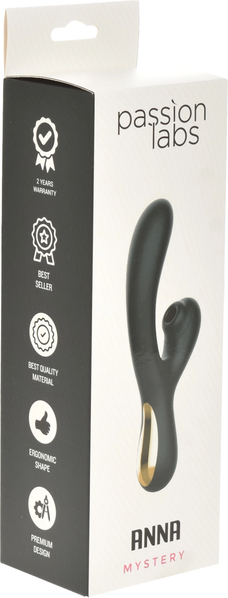 Vibrator Anna G-Spot Vibrating & Sucking Silicon USB Mov Passion