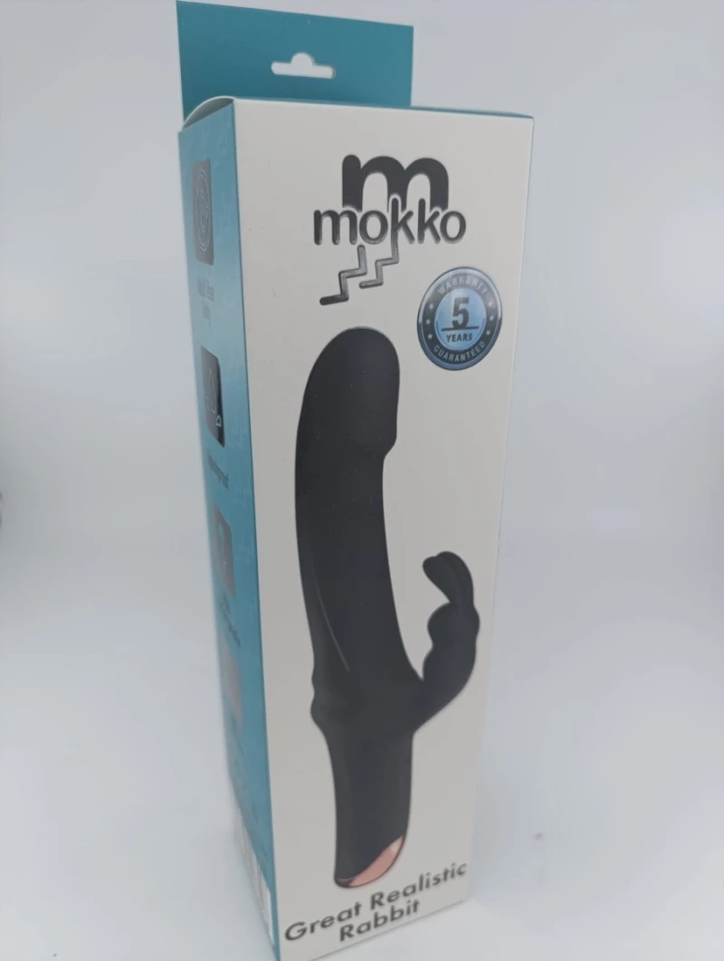 Great Realistic Rabbit Vibrator, 10 Powerful Vibration Modes, Si