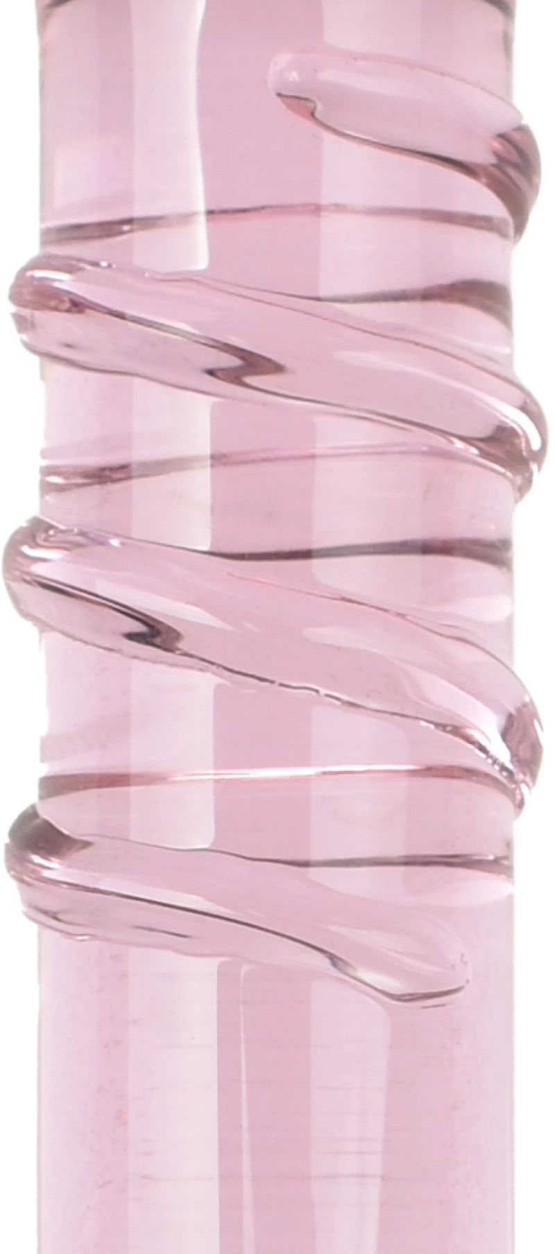 Double Pink Dildo, Sticla Premium, Pink, 19,3 cm, Passion Labs,