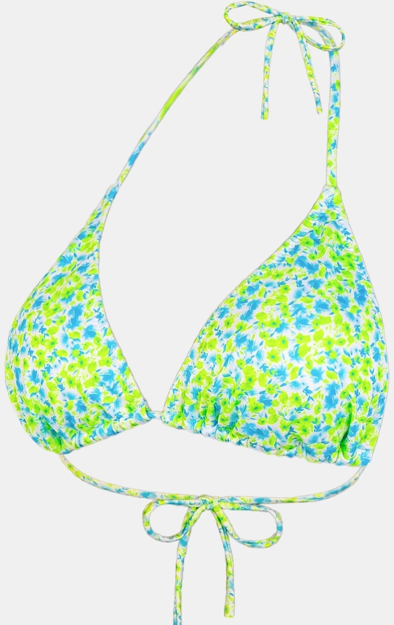 Γυναικείο Μαγιό  Rock Club τρίγωνο - BLOOM PRINT - Τοπ Bikini - Regular Fit - Cup B - C