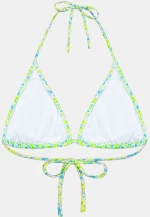 Γυναικείο Μαγιό  Rock Club τρίγωνο - BLOOM PRINT - Τοπ Bikini - Regular Fit - Cup B - C