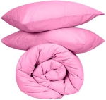 Σετ Σεντόνια Cotton Feelings 112 Fuchsia Μονό με λάστιχο(105x205 30)