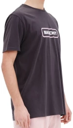 BASEHIT Ανδρική κοντομάνικη μπλούζα T-Shirt 221.BM33.06 OFF BLACK ..