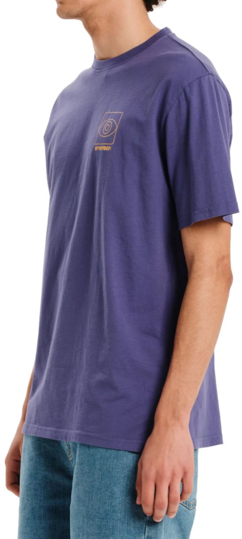 EMERSON Ανδρικό μώβ μπλουζάκι T-Shirt 251.EM33.18B PURPLE ..