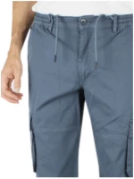 KOYOTE JEANS Ανδρικό μπλε indigo cargo ελαστικό παντελόνι 511201 AZUL HIELO