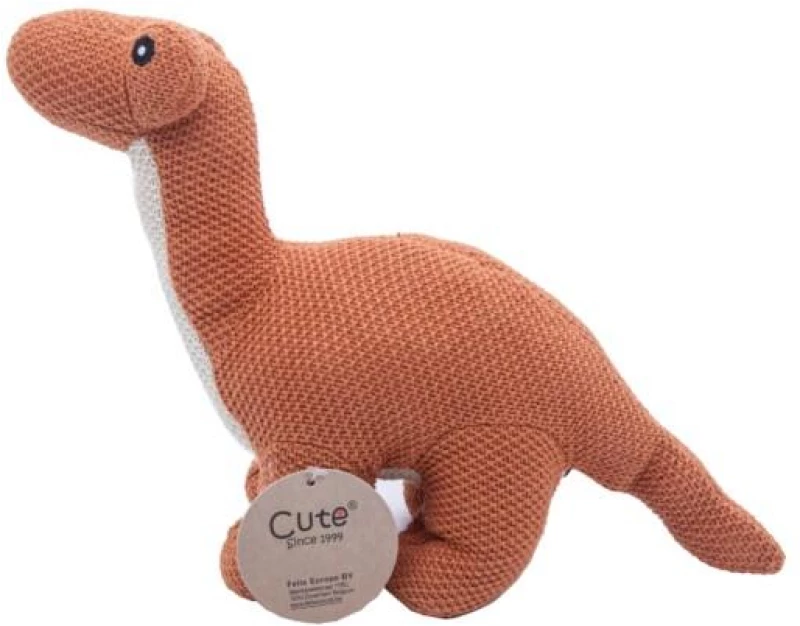 CUTE Λούτρινος Καφέ Δεινόσαυρος 25cm 65-5666