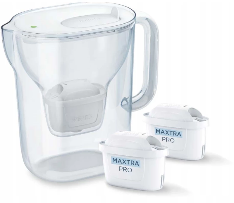 Brita Style Essential + 2 MAXTRA PRO PURE PERFORMANCE (White)