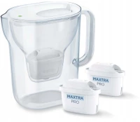 Brita Style Essential + 2 MAXTRA PRO PURE PERFORMANCE (White)