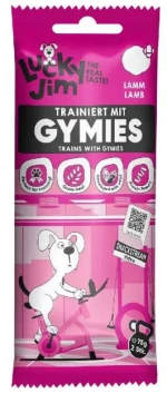 Lucky Jim Λιχουδιά Σκύλου Gymies Αρνί 2τμχ, 75gr