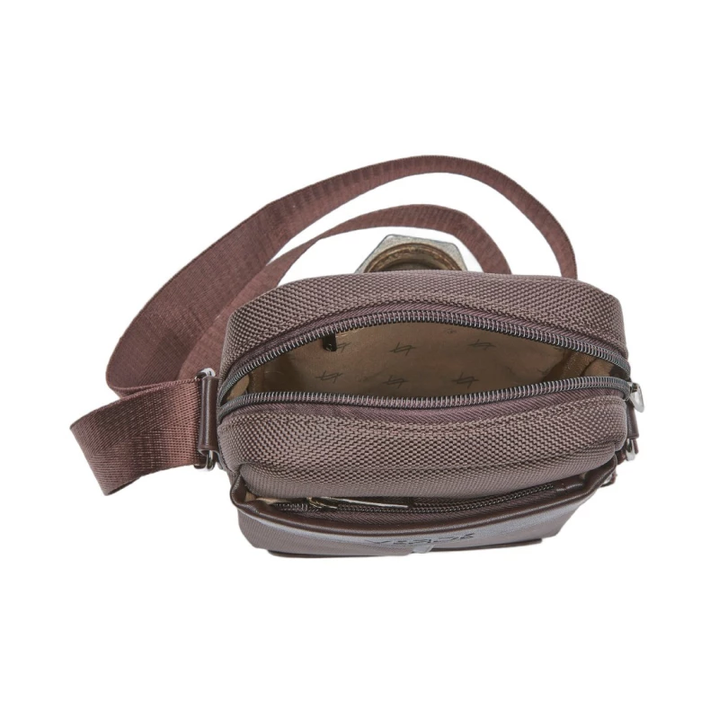 Τσάντα Ανδρική Ώμου - Χιαστί Verde 13-0175 Καφέ Καφέ
