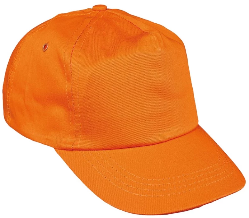 Βαμβακερό Τζόκεϊ Εργασίας Πορτοκαλί - Baseball Cap Rocky Orange