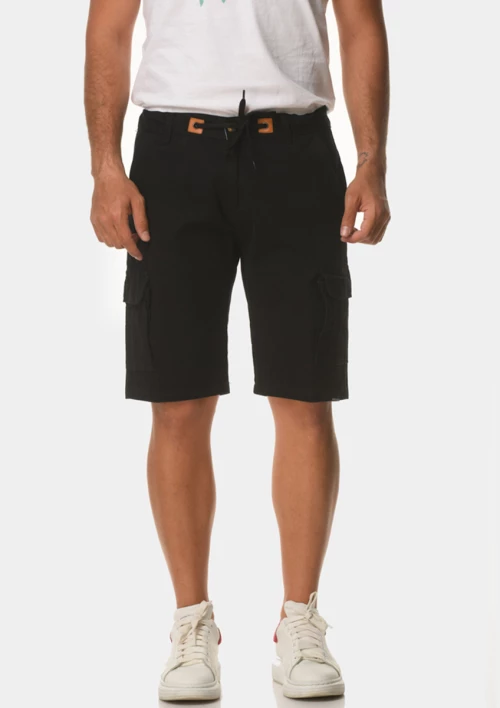 Nikama Ανδρική Βερμούδα Cargo BLACK