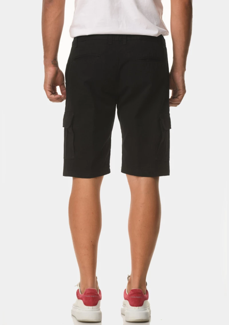 Nikama Ανδρική Βερμούδα Cargo BLACK