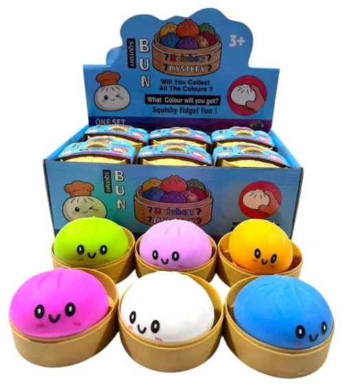 Stress Ball Squishy Αφρώδες Πολύχρωμο (Διάφορα Σχέδια) 1τμχ XL  K: SU112213