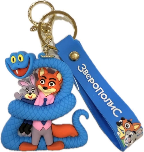 Μπρελόκ Καουτσούκ Zootopia Heroes