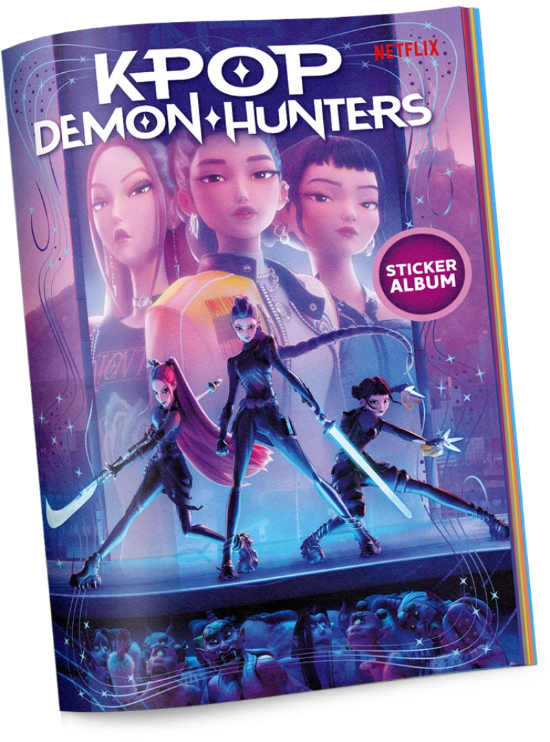 K-POP DEMON HUNTERS ΑΛΜΠΟΥΜ & 10 ΑΥΤΟΚΟΛΛΗΤΑ  (#KPDH482050)