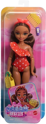 BARBIE DREAM BESTIES IMPULSE ΚΟΥΚΛΑ ΜΕ ΠΟΥΑ ΚΟΚΚΙΝΟ ΜΑΓΙΩ (#JGH85)
