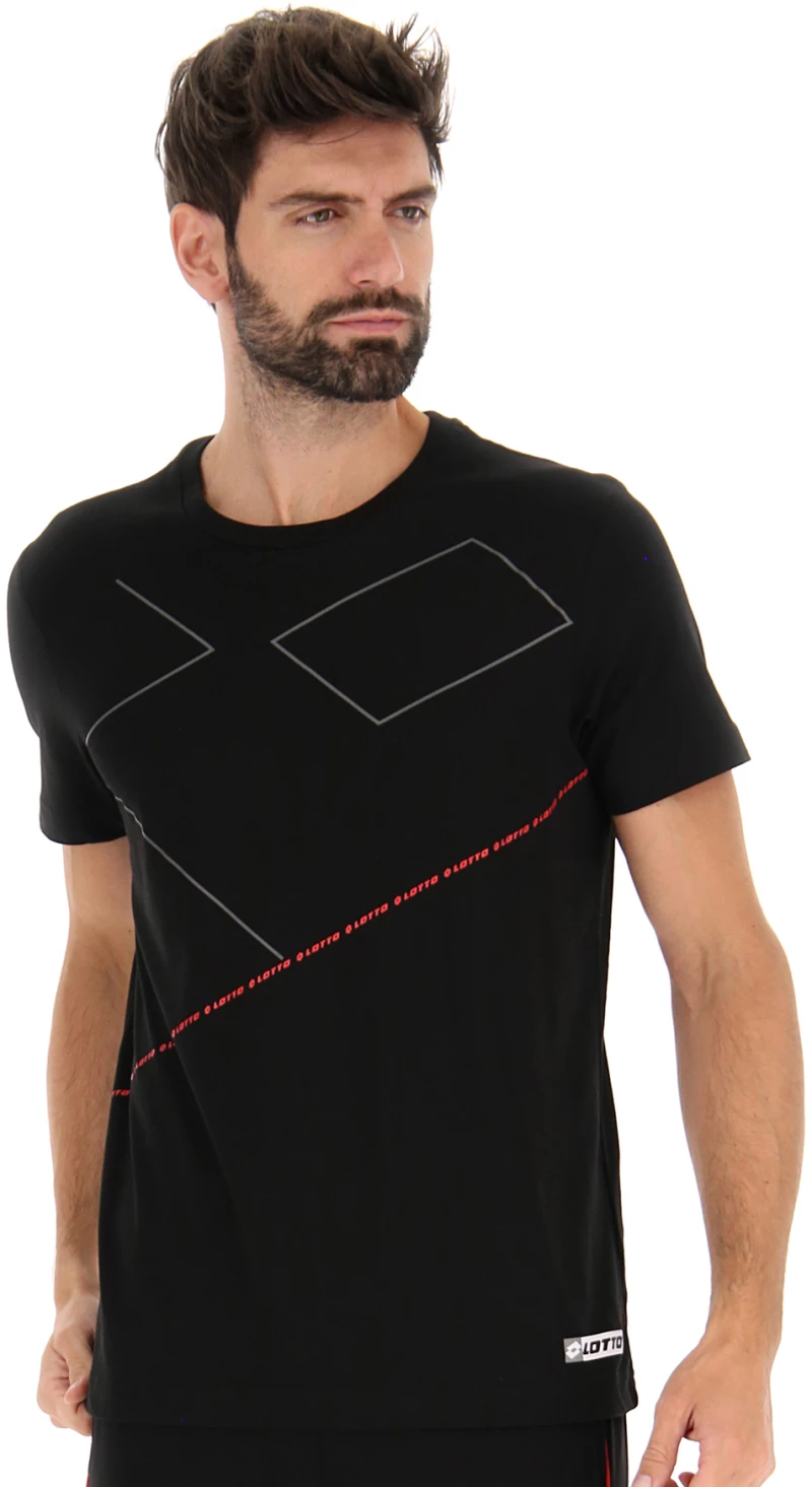LOTTO LOTTO LOGO VII TEE 2 BLK 218031-1CL