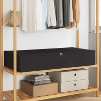 vidaXL Κουτί αποθήκευσης 6 pcs Ανθρακί 100 x 50 x 18 εκ. Ύφασμα