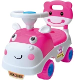 Αυτοκίνητο περπατούρα Ζωάκι - QX-3378-1 - 232387 - Pink