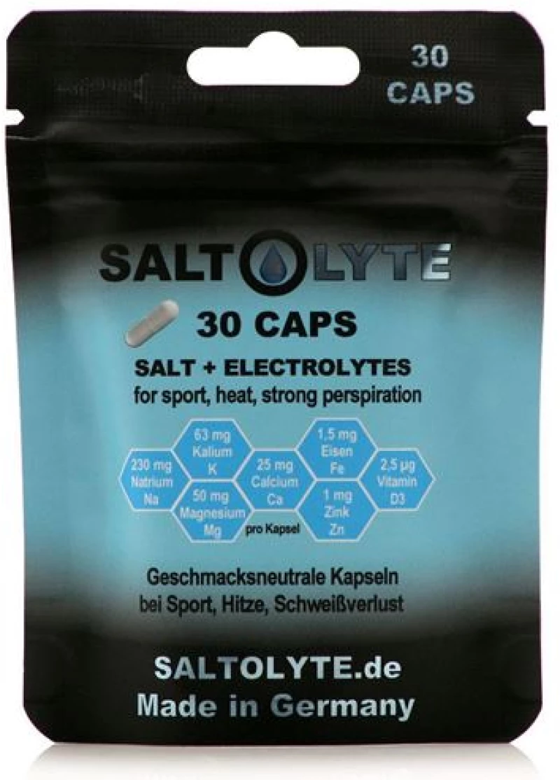 Saltolyte Salt & Electrolytes - Κάψουλες Αλάτων & Ηλεκτρολυτών 30caps