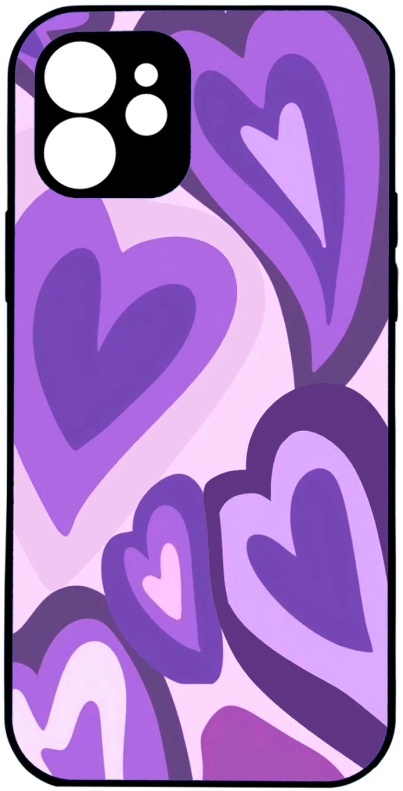 CUSTOM Purple Hearts Design 1 - Realme C75