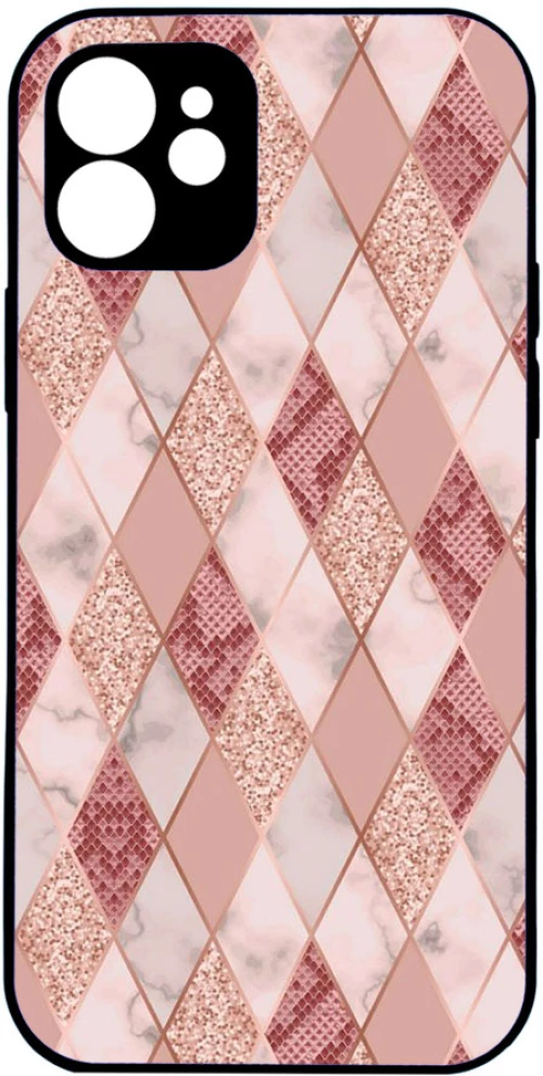 CUSTOM Marblre Pink Rhombus - Poco X5 Pro