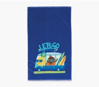 Παιδική Πετσέτα Θαλάσσης Nef-Nef Let'S Go Blue 70x120