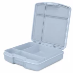 Δοχείο Φαγητού Ubbi Bento Με 4 Χωρίσματα Cloudy Blue UB-10351