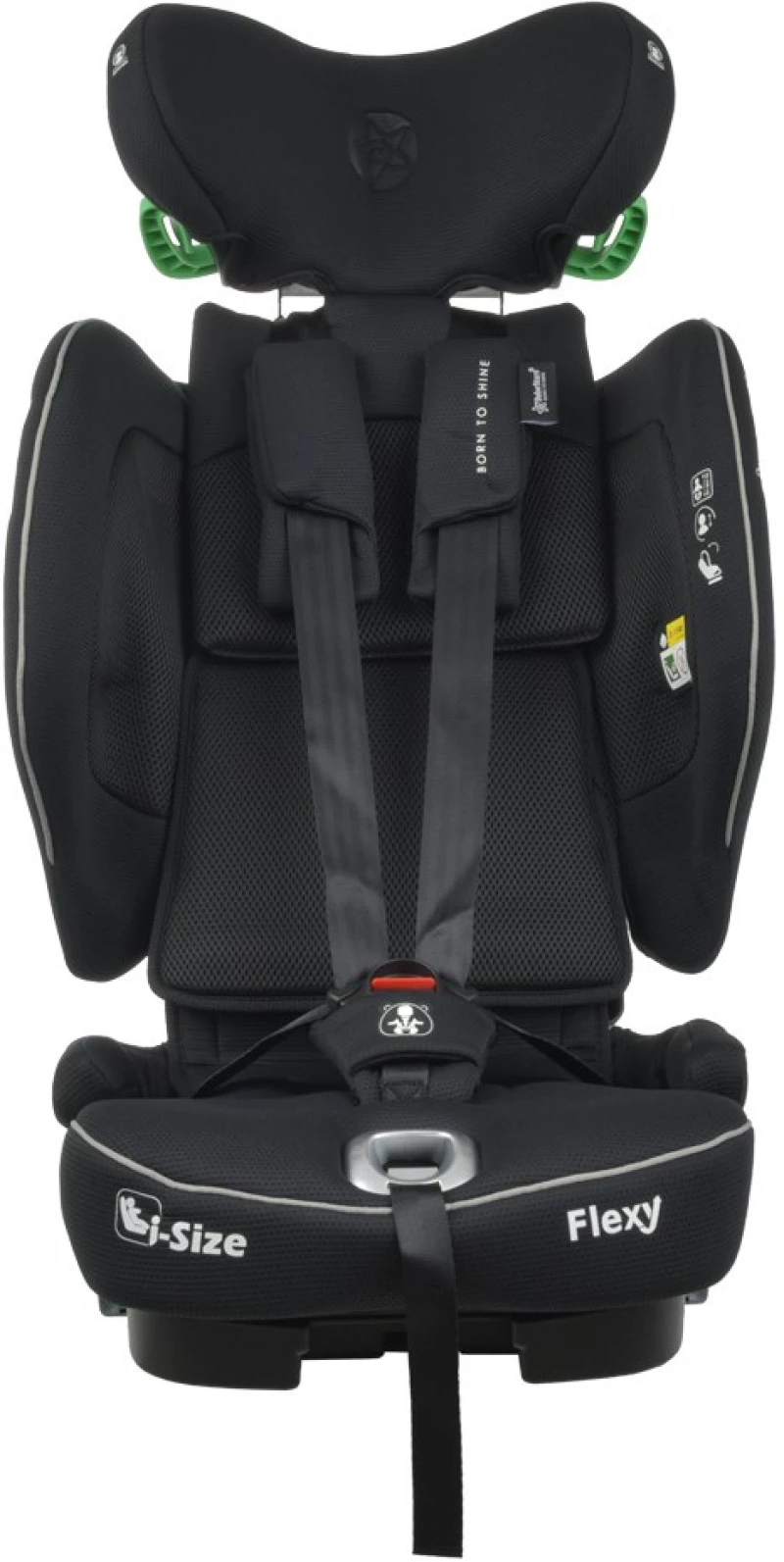 Κάθισμα Αυτοκινήτου Bebe Stars Flexy Isofix I-Size 76-150Cm Black 934-188