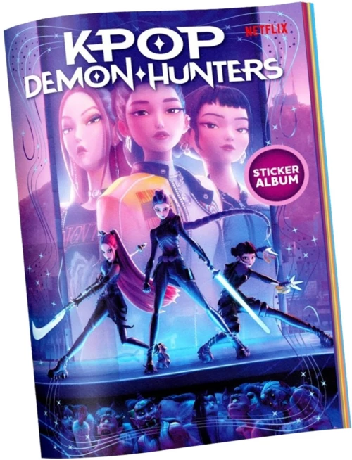 K-POP DEMON HUNTERS ΑΥΤΟΚΟΛΛΗΤΑ ALBUM STARTER PACK- KPDH482050