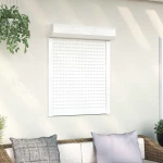 Ρολό εισόδου Λευκός 80 x 100 cm Αλουμίνιο και Πολυουρεθάνη Λευκό 42047052