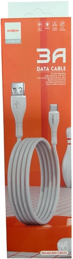 MX-CB331 ΚΑΛΩΔΙΟ ΦΟΡΤΙΣΗΣ & DATA TYPE-C 3A 1m ΜΟΧΟΜ