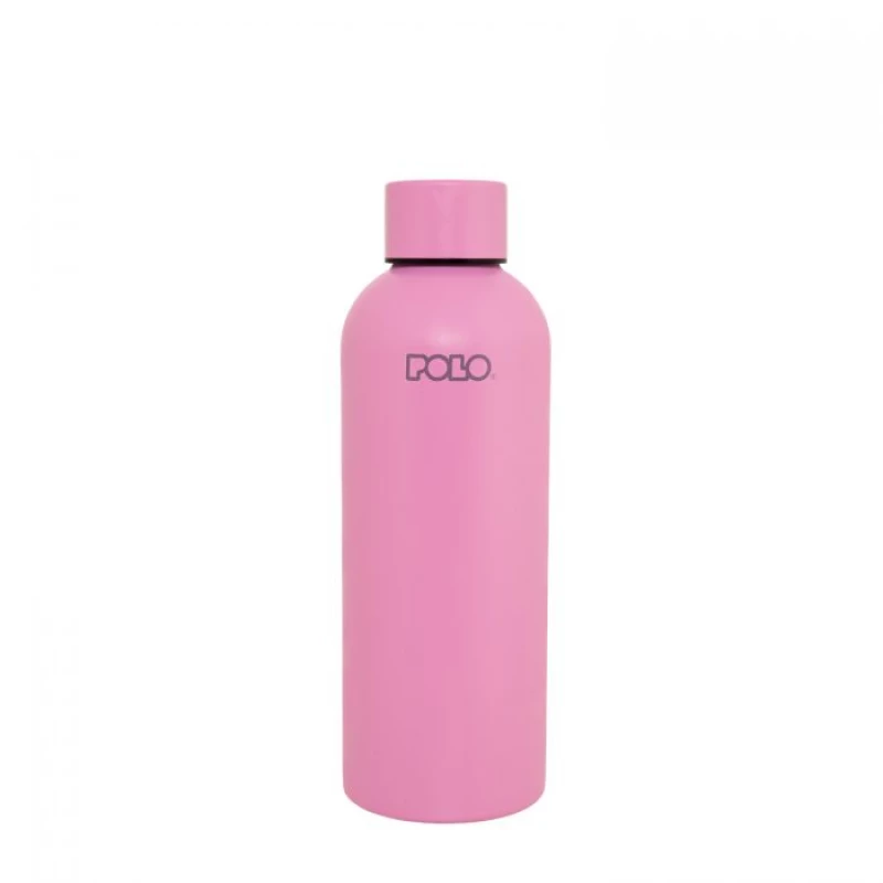 Polo Θερμός Stainless Steel Solid 500ml "Pink"