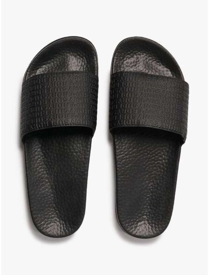 Superdry MF310290A Ανδρικές Σαγιονάρες - Μαύρο
