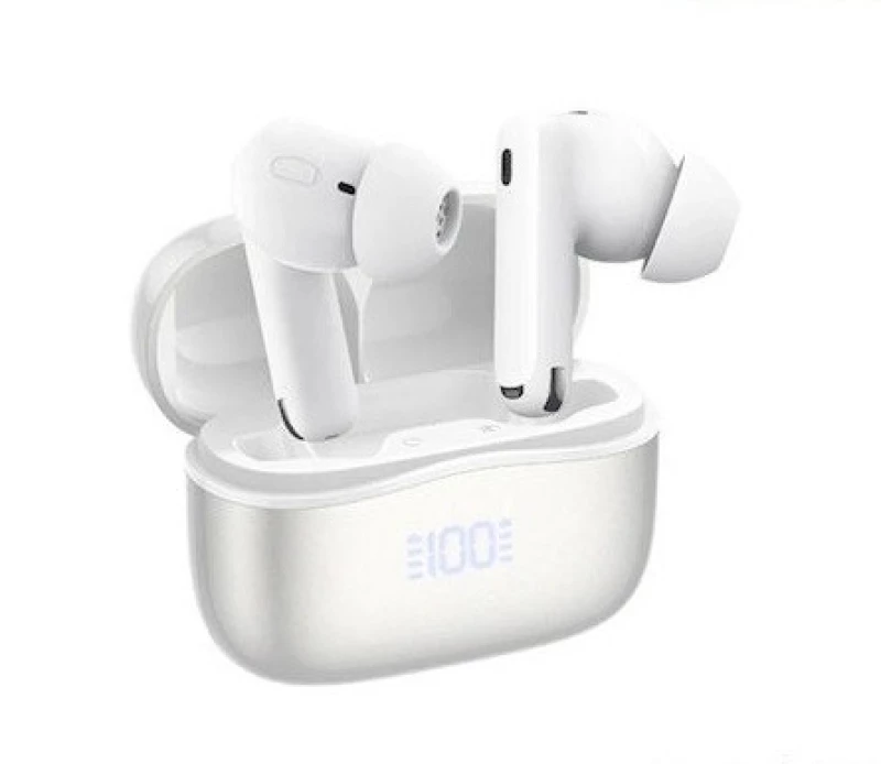 REMAX Cozypods JZ01 Ασύρματα Ακουστικά Bluetooth με ANC & ENC Λευκό