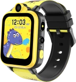 Simple Art XT23 Παιδικό Smartwatch με Παιχνίδια και Κλήσεις Κίτρινο