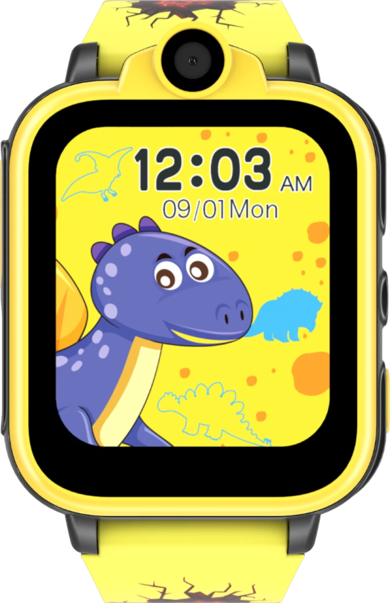 Simple Art XT23 Παιδικό Smartwatch με Παιχνίδια και Κλήσεις Κίτρινο