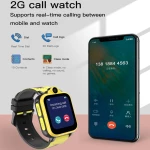 Simple Art XT23 Παιδικό Smartwatch με Παιχνίδια και Κλήσεις Κίτρινο