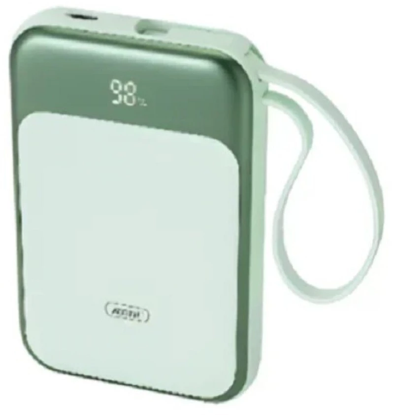 Andowl Q-CD702 Power Bank 15.000mAh με Θύρα USB-C Πράσινο