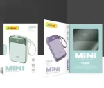 Andowl Q-CD702 Power Bank 15.000mAh με Θύρα USB-C Πράσινο