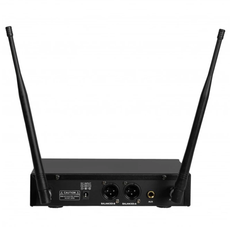 ZZiPP TXZZ412 - Διπλό ασύρματο σετ μικροφώνου UHF με 2 πομπούς χειρός