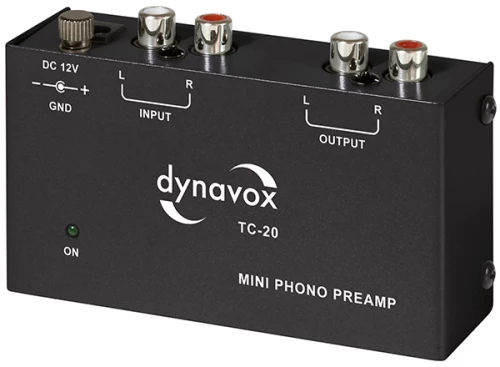 Dynavox TC20 Black - Προενισχυτής phono