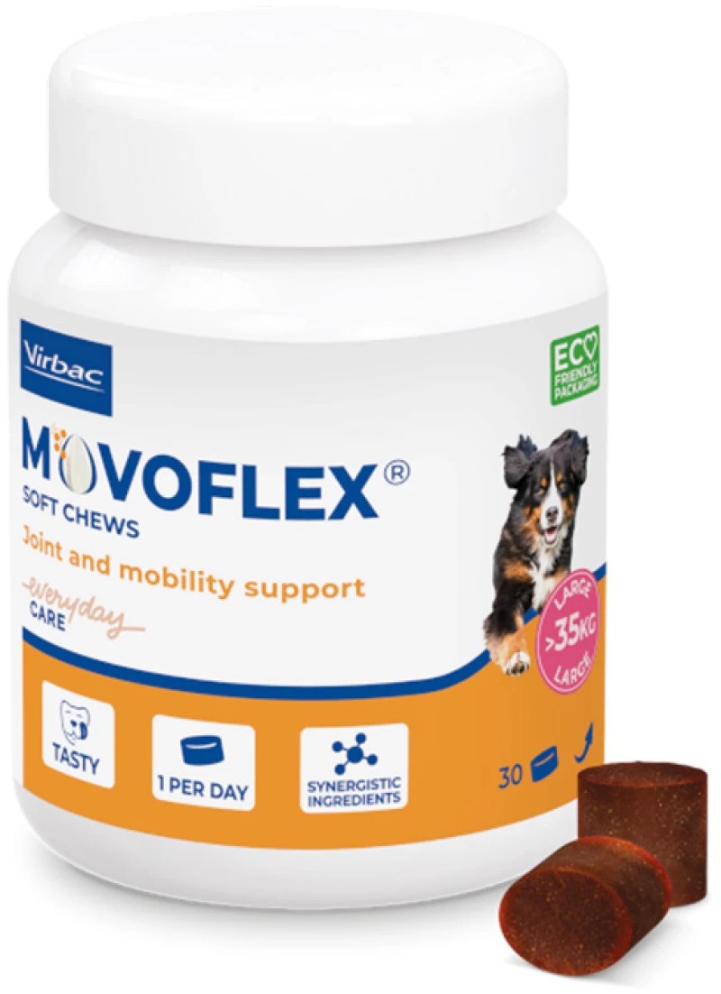 VIRBAC Movoflex S Joints - supplements for dogs - 30 pcs