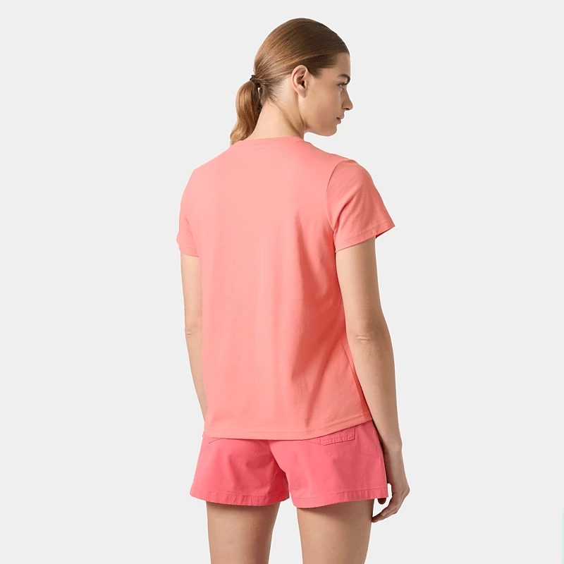 Helly Hansen HH Logo T-Shirt 3.0 Γυναικείο - Coral Almon