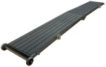Πασαρέλα Σκάφους Από Αλουμίνιο Μαύρη - 220 x 29cm
